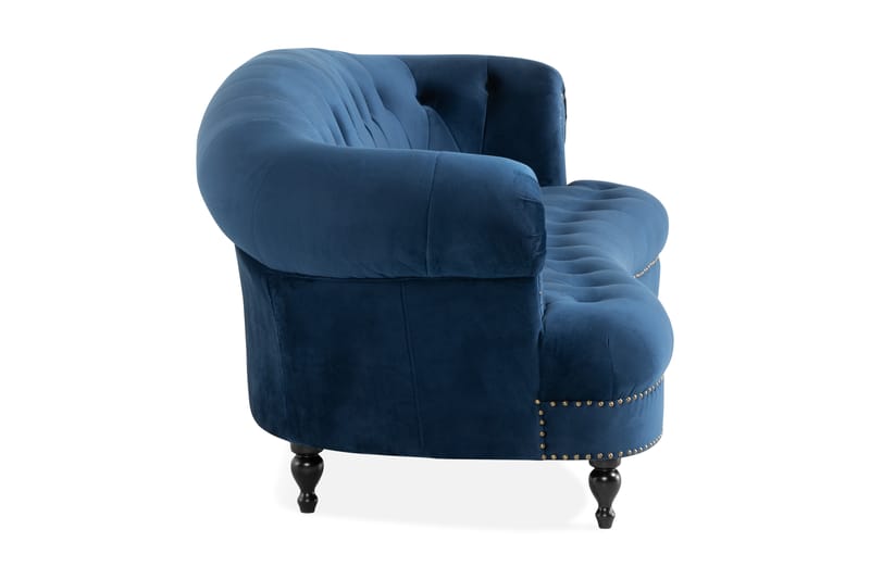 Castelano 3-pers Sofa - Blå - Møbler - Sofaer - 3 personers sofa