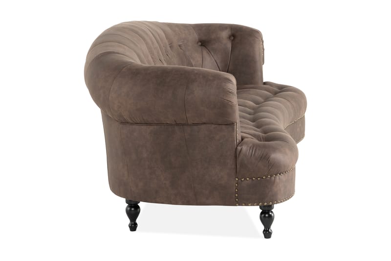 Castelano 3-pers Sofa - Brun - Møbler - Sofaer - 3 personers sofa