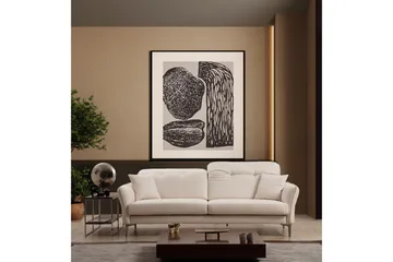 Chandara Sofa 3-seter - Hvid - Møbler - Sofaer - 3 personers sofa