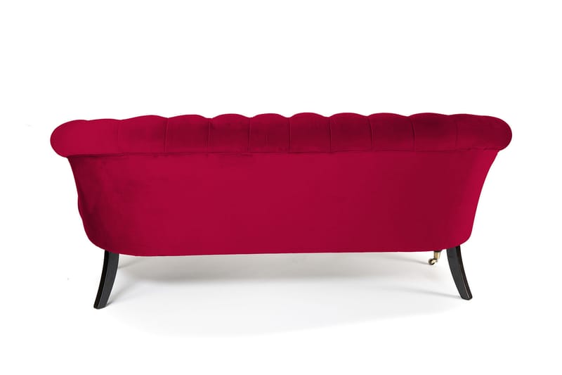 Chesterfield Ludovic Sofa 3-personers - Cerise - Møbler - Sofaer - 3 personers sofa