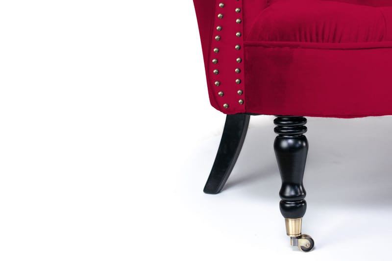 Chesterfield Ludovic Sofa 3-personers - Cerise - Møbler - Sofaer - 3 personers sofa