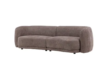 Cielo 3-pers Sofa - Brun - Møbler - Sofaer - 3 personers sofa