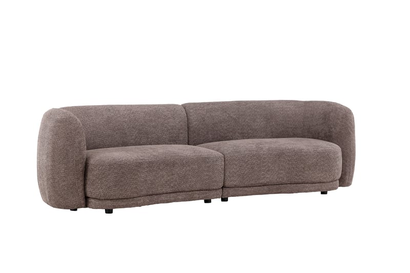 Cielo 3-pers Sofa - Brun - 3 personers sofa