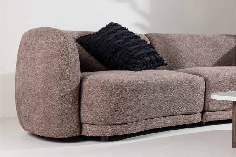 Cielo 3-pers Sofa - Brun - Møbler - Sofaer - 3 personers sofa