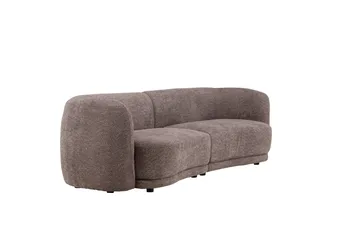 Cielo 3-pers Sofa - Brun - Møbler - Sofaer - 3 personers sofa