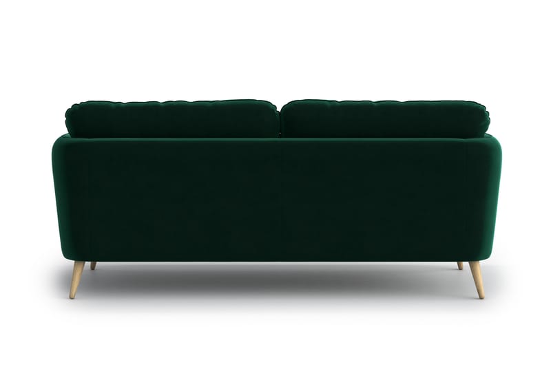 Claravik 3-pers. Sofa - Grøn - 3 personers sofa