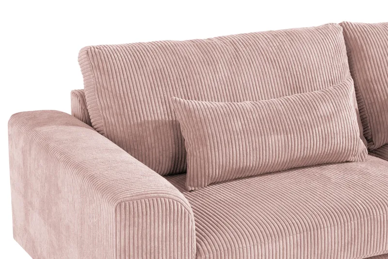 Copenhagen 3-personers Manchestersofa - Rosa - Møbler - Sofaer - 3 personers sofa
