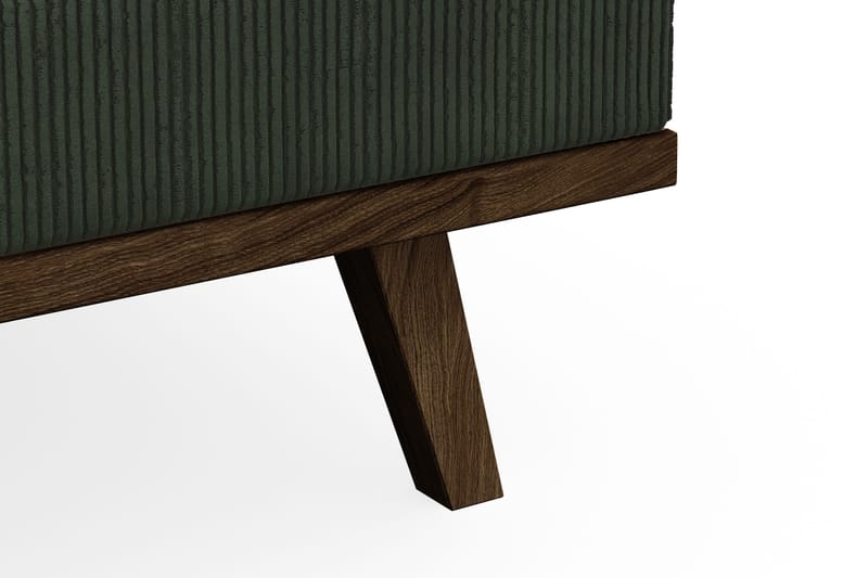 Copenhagen 3-personers Manchestersofa - Mørkegrøn - Møbler - Sofaer - 3 personers sofa