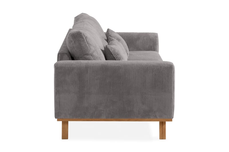 Copenhagen 3-personers Manchestersofa - Mørkegrå - Møbler - Sofaer - 3 personers sofa