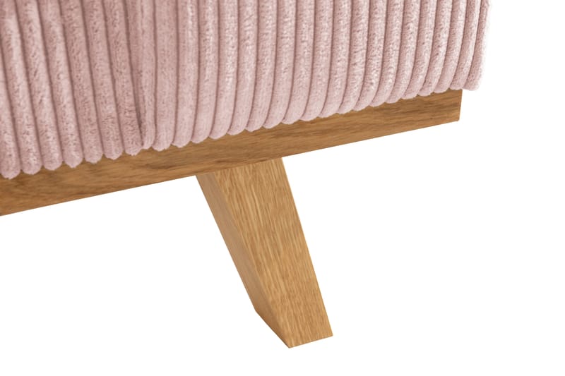 Copenhagen 3-personers Manchestersofa - Rosa - Møbler - Sofaer - 3 personers sofa