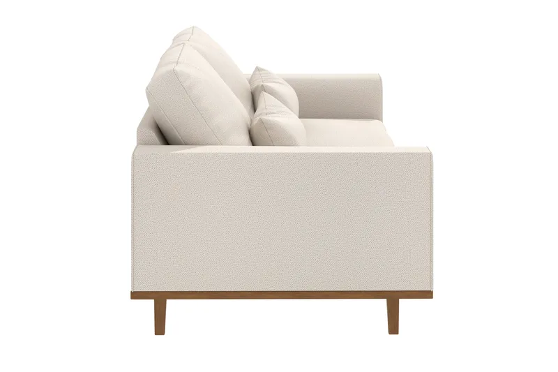 Copenhagen 3-personers Stofsofa - Beige - Møbler - Sofaer - 3 personers sofa