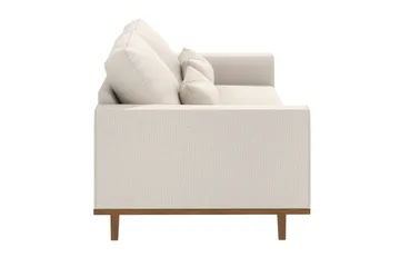Copenhagen 3-personers Stofsofa - Beige - Møbler - Sofaer - 3 personers sofa