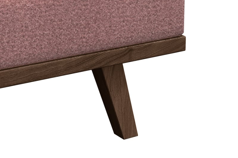 Copenhagen 3-personers Stofsofa - Rosa - Møbler - Sofaer - 3 personers sofa