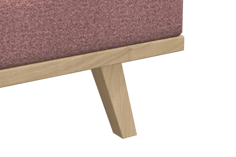Copenhagen 3-personers Stofsofa - Rosa - Møbler - Sofaer - 3 personers sofa