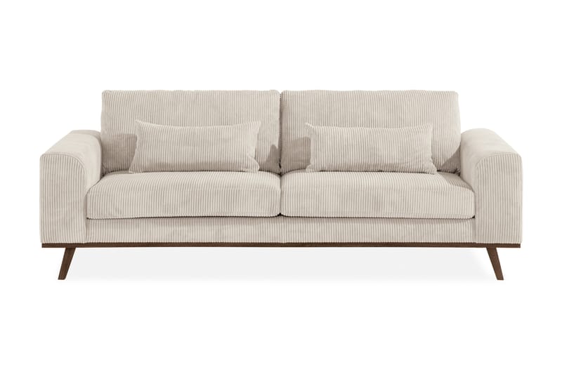 Copenhagen 3-Pers. Sofa Manchester - Beige - 3 personers sofa