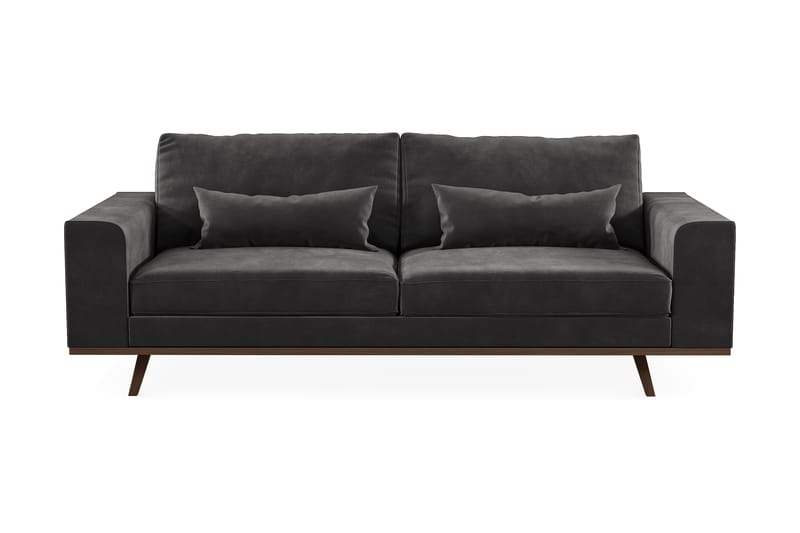 Copenhagen 3-Pers. Sofa - Mørkegrå - Møbler - Sofaer - 3 personers sofa