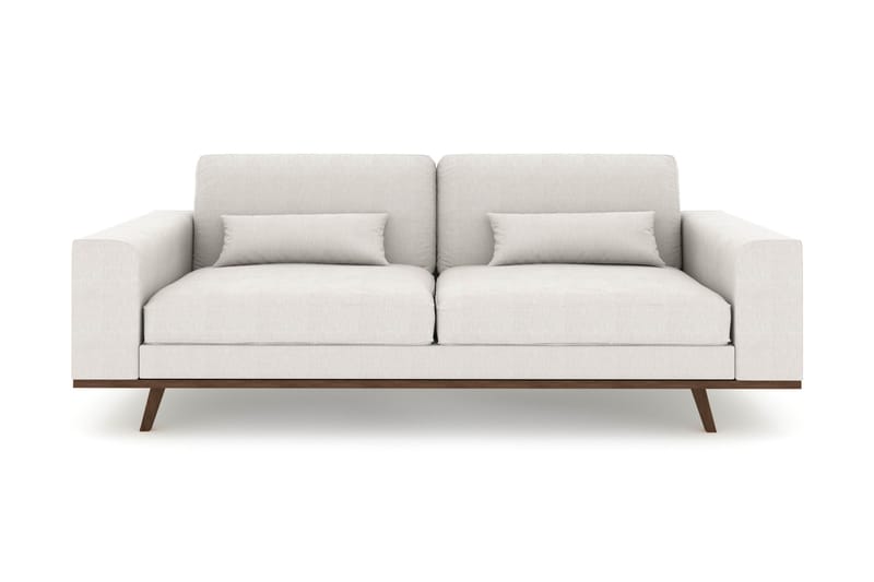 Copenhagen 3-Pers. Sofa - Linned Beige - 3 personers sofa