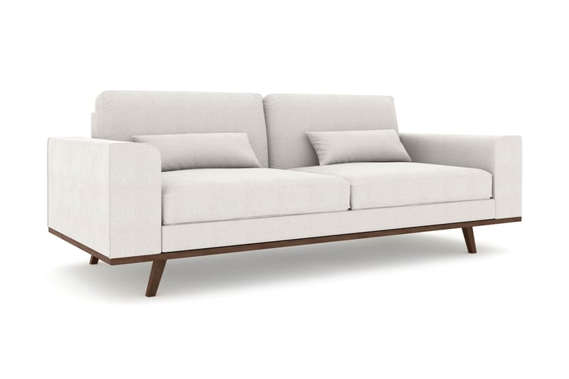 Copenhagen 3-Pers. Sofa - Linned Beige - 3 personers sofa