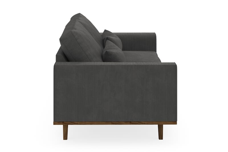 Copenhagen 3-personers Manchestersofa - Mørkegrå - Møbler - Sofaer - 3 personers sofa