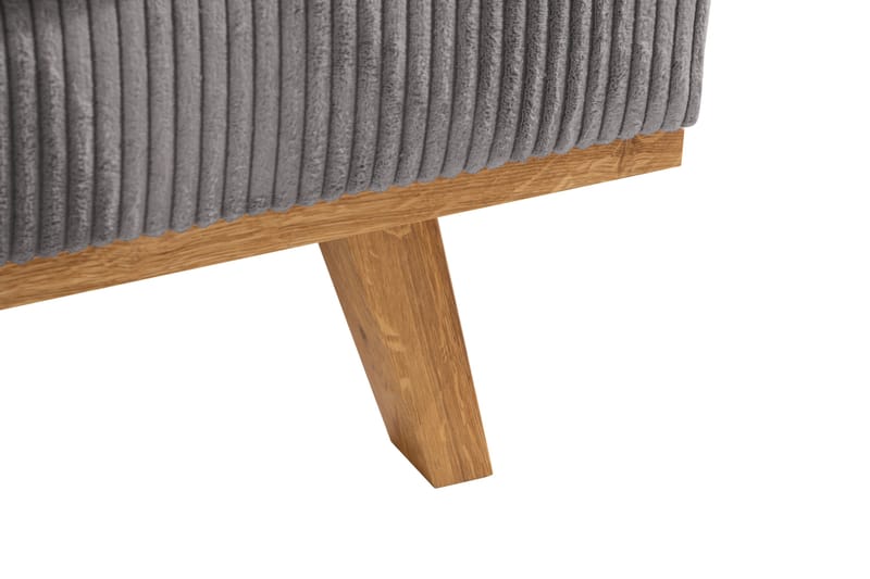 Copenhagen 3-personers Manchestersofa - Mørkegrå - Møbler - Sofaer - 3 personers sofa