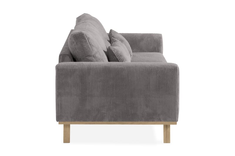 Copenhagen 3-personers Manchestersofa - Mørkegrå - Møbler - Sofaer - 3 personers sofa