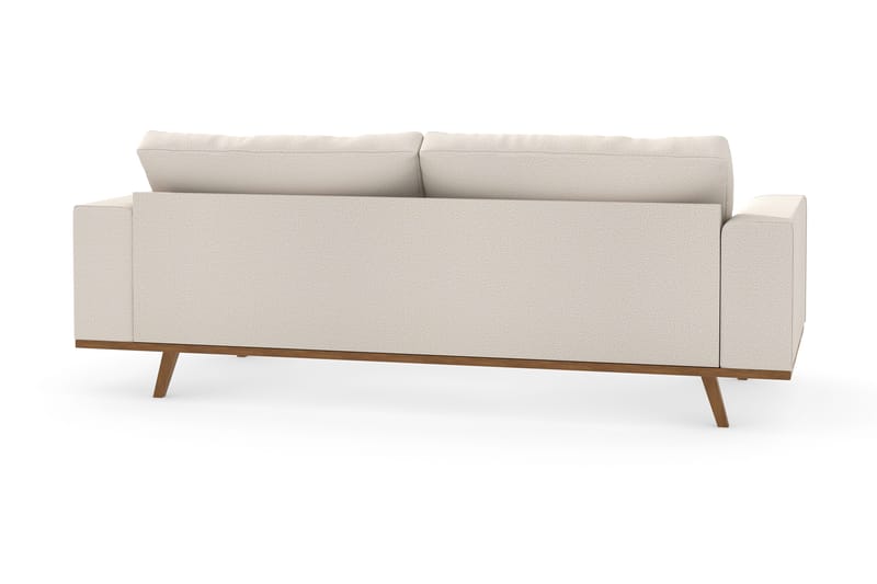 Copenhagen 3-personers Stofsofa - Beige - Møbler - Sofaer - 3 personers sofa