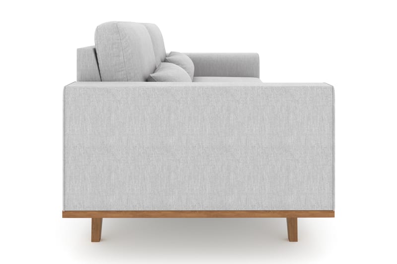 Copenhagen 3-pers Sofa - Hørgrå - Møbler - Sofaer - 3 personers sofa