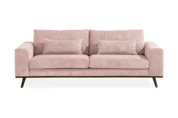 Copenhagen 3-personers Manchestersofa - Rosa - Møbler - Sofaer - 3 personers sofa