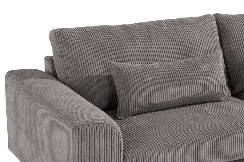 Copenhagen 3-personers Manchestersofa - Mørkegrå - Møbler - Sofaer - 3 personers sofa