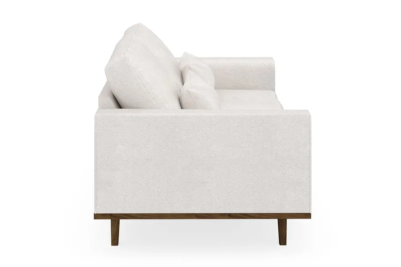Copenhagen 3-personers Sofa i Bouclé - Hvid - Møbler - Sofaer - 3 personers sofa