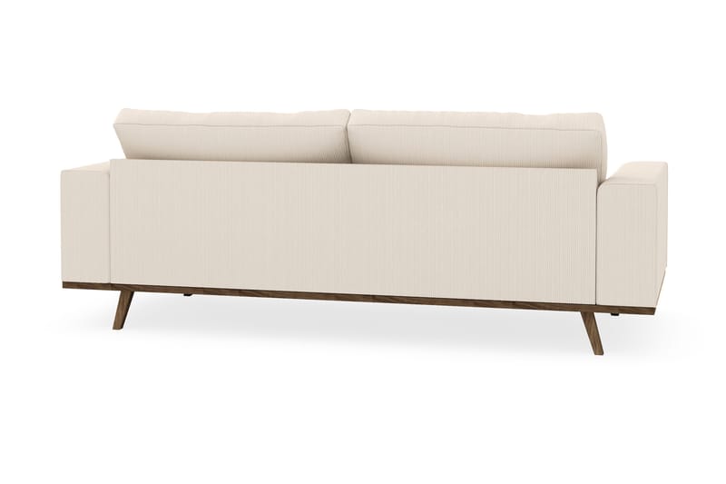 Copenhagen 3-personers Manchestersofa - Beige - Møbler - Sofaer - 3 personers sofa