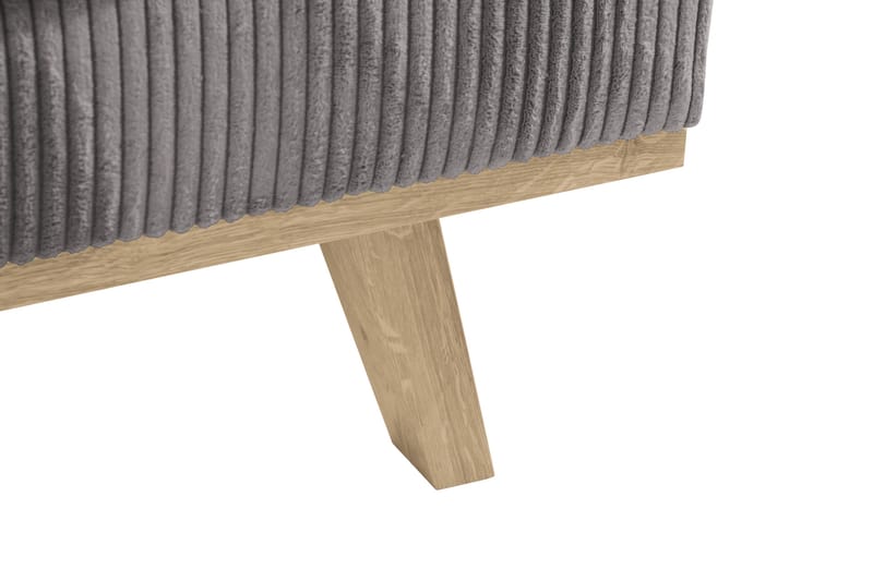 Copenhagen 3-personers Manchestersofa - Mørkegrå - Møbler - Sofaer - 3 personers sofa