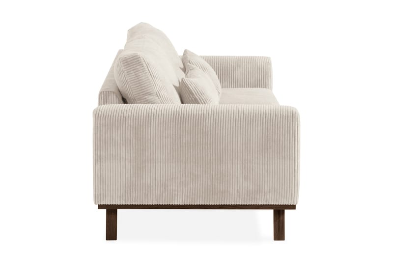 Copenhagen 3-personers Manchestersofa - Beige - Møbler - Sofaer - 3 personers sofa