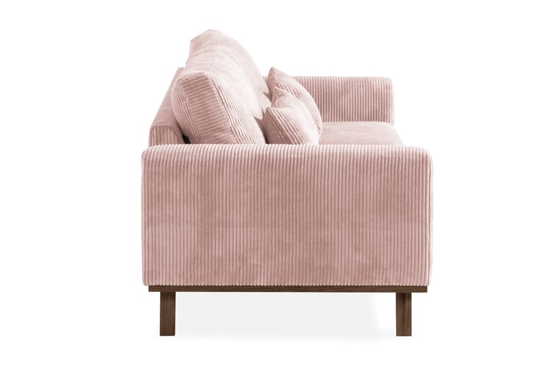 Copenhagen 3-personers Manchestersofa - Rosa - Møbler - Sofaer - 3 personers sofa