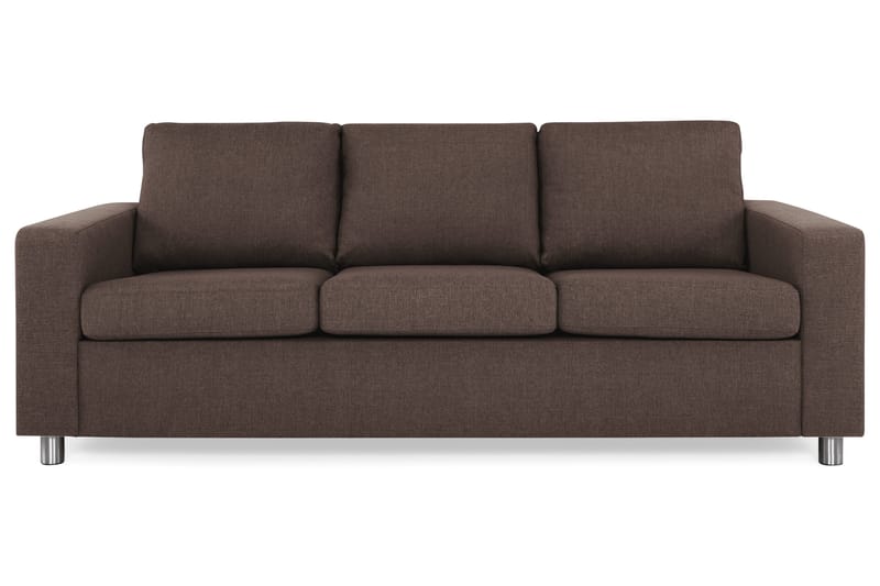 Crazy 3-personers Stofsofa - Brun - Møbler - Sofaer - 3 personers sofa
