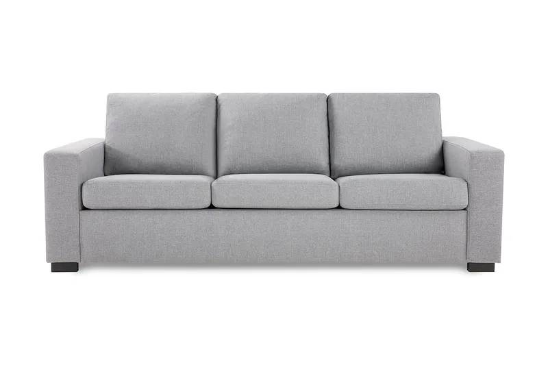 Crazy 3-personers Stofsofa - Grå - Møbler - Sofaer - 3 personers sofa