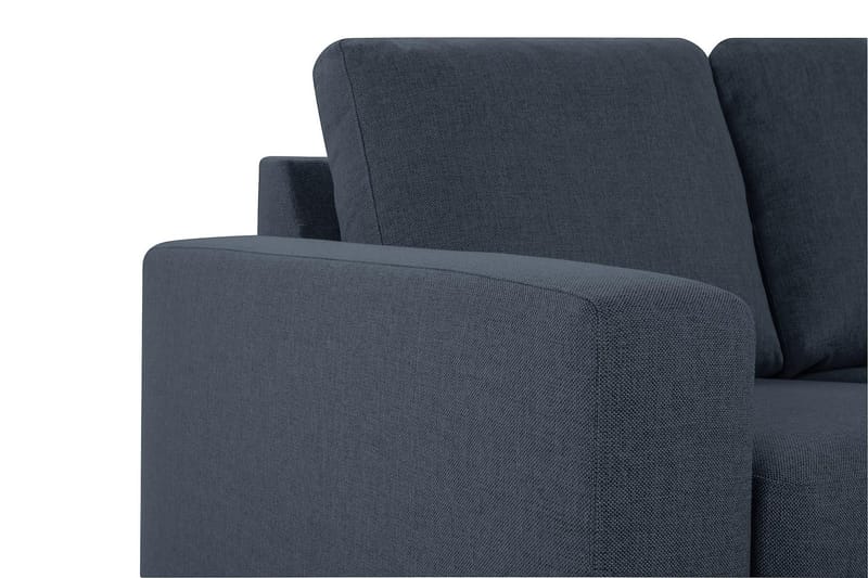 Crazy 3-personers Stofsofa - Blå - Møbler - Sofaer - 3 personers sofa