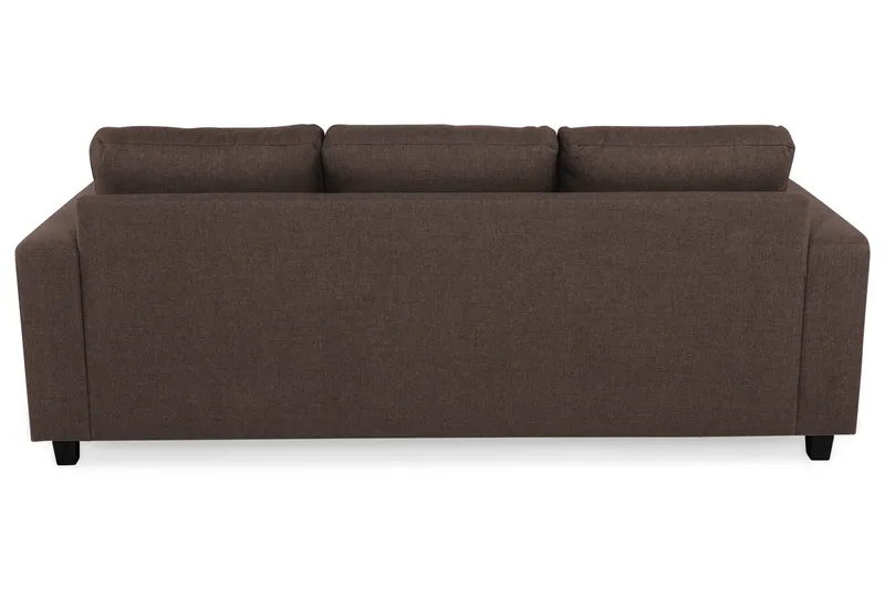 Crazy 3-personers Stofsofa - Brun - Møbler - Sofaer - 3 personers sofa