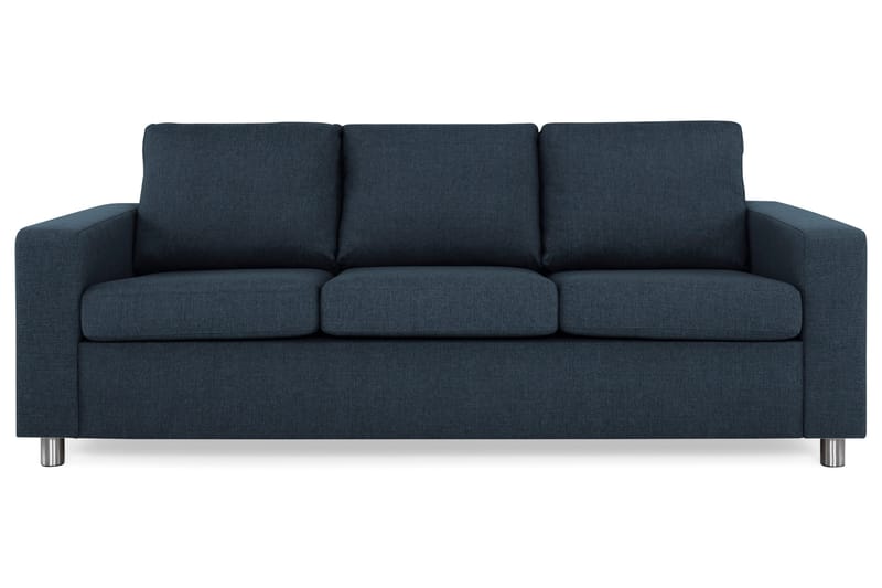 Crazy 3-personers Stofsofa, Blå