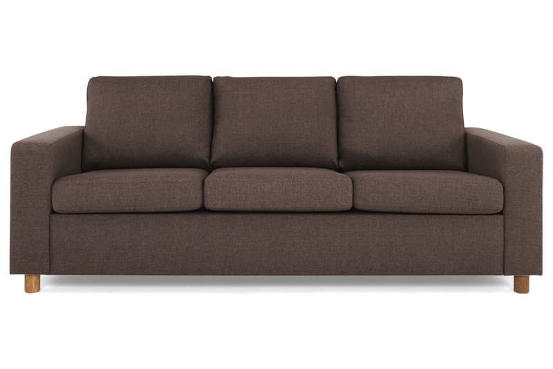 Crazy 3-personers Stofsofa - Brun - Møbler - Sofaer - 3 personers sofa