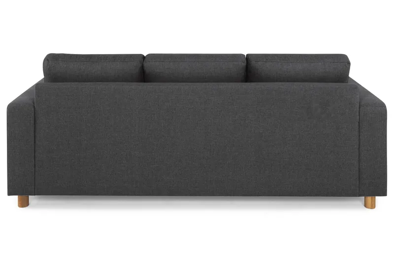 Crazy 3-personers Stofsofa - Antracit - Møbler - Sofaer - 3 personers sofa