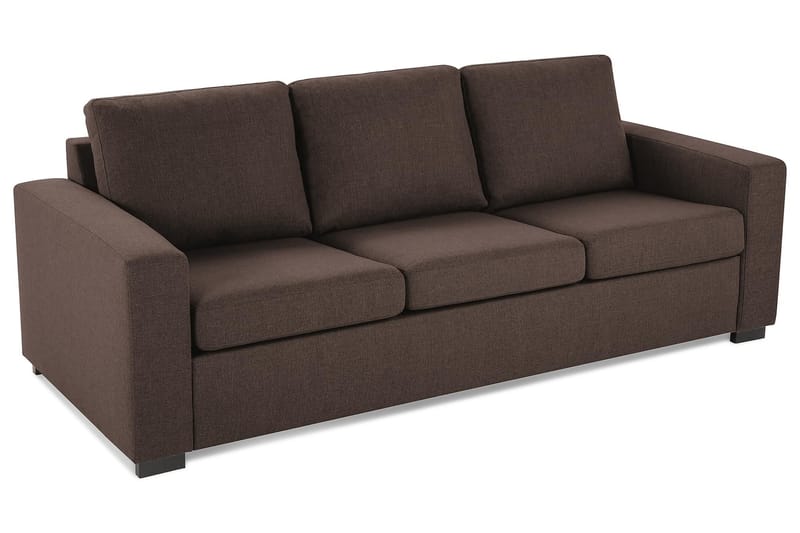 Crazy 3-Pers. Sofa - Brun - 3 personers sofa