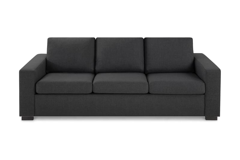 Crazy 3-personers Stofsofa - Mørkegrå - Møbler - Sofaer - 3 personers sofa
