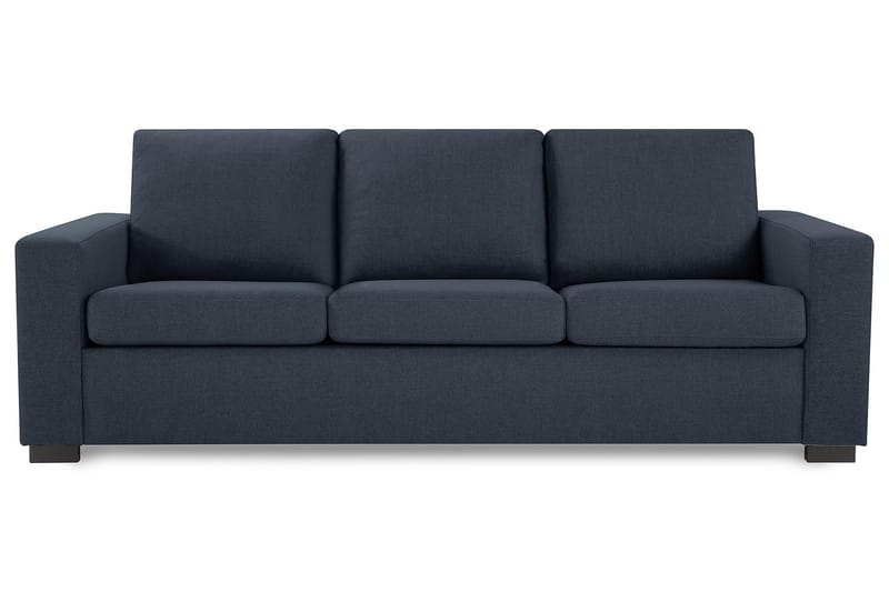 Crazy 3-personers Stofsofa - Blå - Møbler - Sofaer - 3 personers sofa