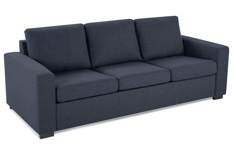 Crazy 3-personers Stofsofa - Blå - Møbler - Sofaer - 3 personers sofa