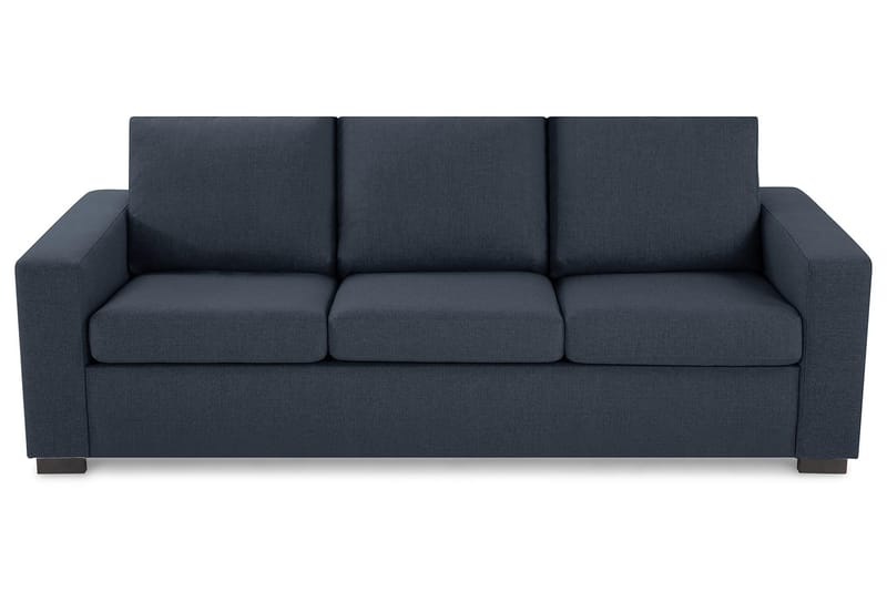 Crazy 3-personers Stofsofa - Blå - Møbler - Sofaer - 3 personers sofa