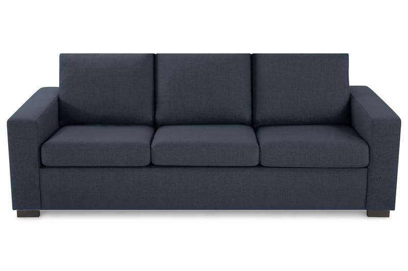 Crazy 3-Pers. Sofa - Mørkeblå - 3 personers sofa