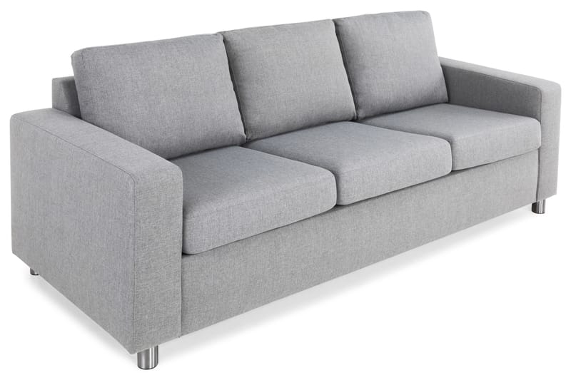 Crazy 3-personers Stofsofa - Grå - Møbler - Sofaer - 3 personers sofa