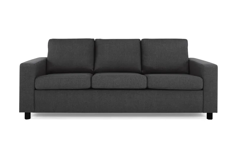 Crazy 3-personers Stofsofa, Antracit