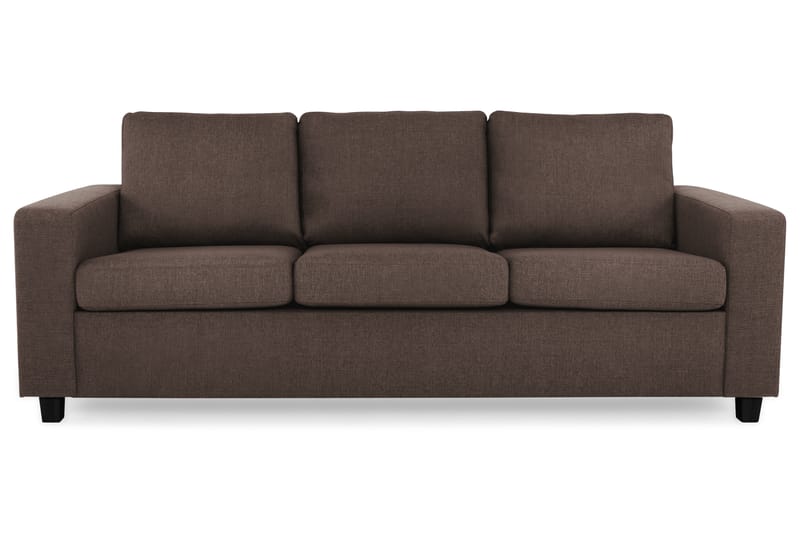 Crazy 3-personers Stofsofa - Brun - Møbler - Sofaer - 3 personers sofa
